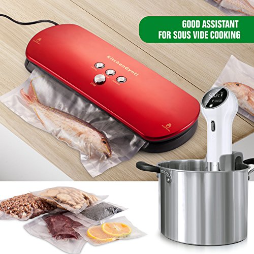 Rollos para Envasadora Sellador de Vacío 3 pack 20x500cm Bolsas Profesional para la Conservación de Alimentos Protector la Comida para Cocina