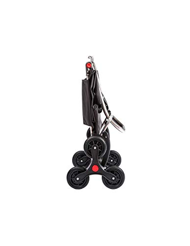 Rolser para Subir escaleras Logic RD6/I de MAX MF, imx092, 47,5 x 39,5 x 107 cm, 43 L, 40 kg, Marengo, 48,5 x 28,5 x 67 cm