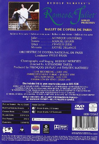 Romeo y Julieta (Ballet Opera Paris) [Alemania] [DVD]
