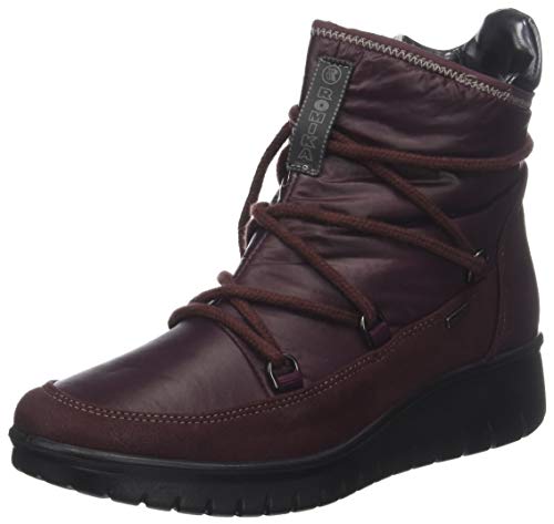 Romika Varese N 19, Botines para Mujer, Rojo (Bordo-Kombi 411), 37 EU