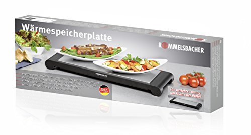 Rommelsbacher WPS 857 - Calientaplatos, acero inoxidable