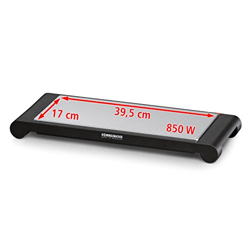 Rommelsbacher WPS 857 - Calientaplatos, acero inoxidable