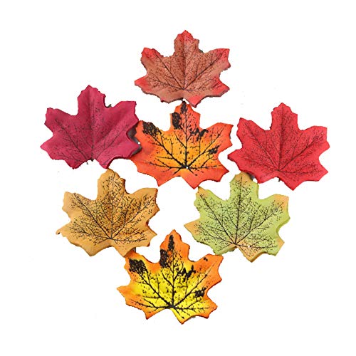 Romote 100 OTOÑO/HOJAS DE ARCE SILK MULTI COLOR/de la boda/decoración