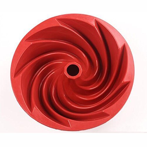 Romote remolino del silicón de la forma del molde de pastel pastel de mantequilla de molde la pasta de azúcar de silicona moldes de cocción Herramientas