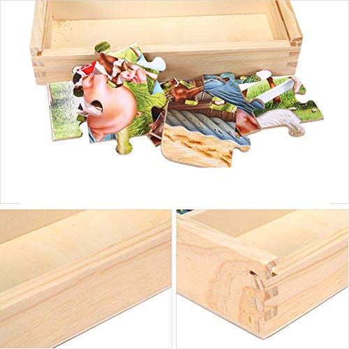 Rompecabezas Rompecabezas De Piso De Dinosaurio Para Inteligencia Educativa Para NiñOs Aprendizaje Preescolar Rompecabezas Educativo Juguetes 24 Piezas Juguetes De Madera 3-5-6 AñOs