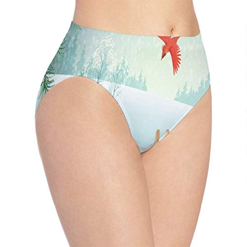 Ropa Interior sin Costuras para Mujer Pastel Postre Bikini Bragas Calzoncillos elásticos Corte láser