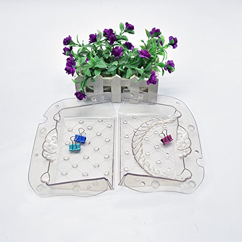 Rosepoem DIY Molde de torta Seguro de silicona Forma de bolso 3D Regalo Fiesta de cocina pastelera
