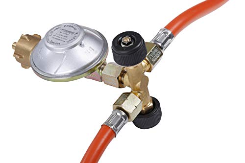 Rothenberger 1500003364 - Válvula industrial de doble derivación (propano/butano; funcionamiento de 2 dispositivos con un regulador de condensación de propano)