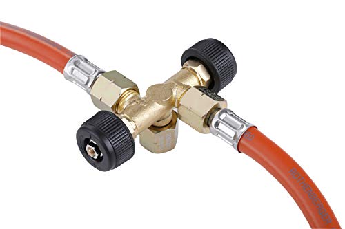 Rothenberger 1500003364 - Válvula industrial de doble derivación (propano/butano; funcionamiento de 2 dispositivos con un regulador de condensación de propano)
