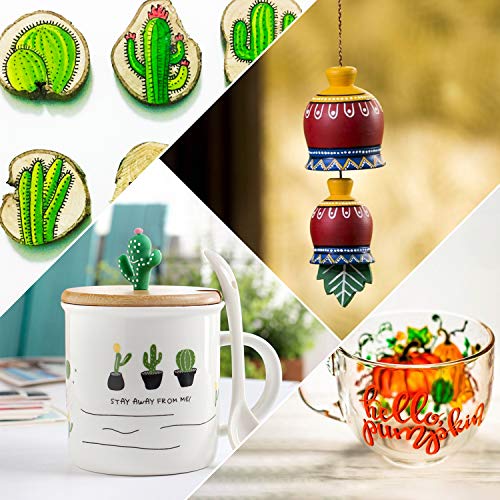 Rotuladores de Pintura Acrílica, PEDY 22 Colores Marcadores Permanentes Metálicos Impermeables para Pintura de Piedra/Tela/Metal/Ceramica/Vidrio/Madera/Scrapbooking y DIY Tarjeta, Regalo de Navidad
