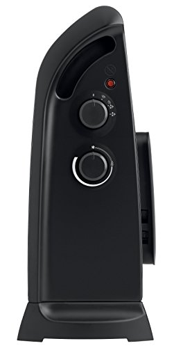 Rowenta Dualiio IR5010F1 Calefactor y radiador de 2000 W o 1000 W, apto para baño con termostato mecánico con posición antiescarcha y cable enrollable