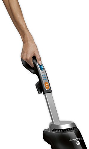Rowenta RY7535 Clean and Steam - Escoba versátil 2 en 1 multifuncional para suelos duros, aspira y limpia para una limpieza más profunda eliminando gérmenes y bacterias al 99 %
