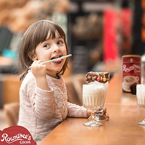 Rowntree's Cacao en polvo para hornear, bebida instantánea de chocolate caliente, 250 g (paquete de 6)