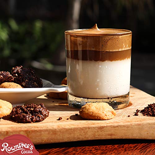 Rowntree's Cacao en polvo para hornear, bebida instantánea de chocolate caliente, 250 g (paquete de 6)