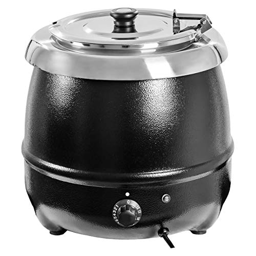 Royal Catering - RCST-9400 - Sopera eléctrica - Capacidad 10 litros - 230 Volt - 400 Watt - Acero Inoxidable