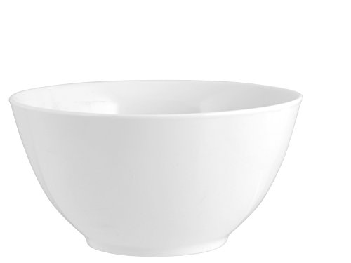 ROYAL NORFOLK 9370000 Unidades 4 Cuenco Cereales PCL BB, 15 cm, Porcelana, Blanco