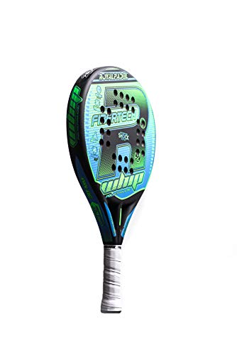 Royal Padel RP 790 Whip Polietileno 2019 Palas de Pádel, Adultos Unisex, Verde, Azul, Negro Mate, Talla única