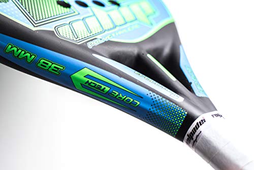 Royal Padel RP 790 Whip Polietileno 2019 Palas de Pádel, Adultos Unisex, Verde, Azul, Negro Mate, Talla única
