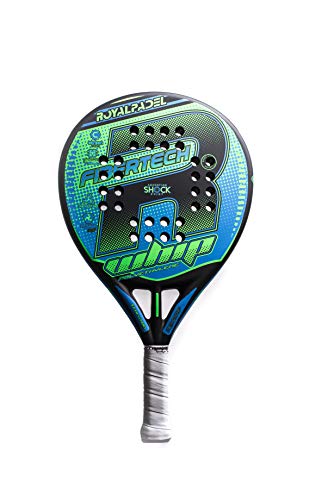 Royal Padel RP 790 Whip Polietileno 2019 Palas de Pádel, Adultos Unisex, Verde, Azul, Negro Mate, Talla única