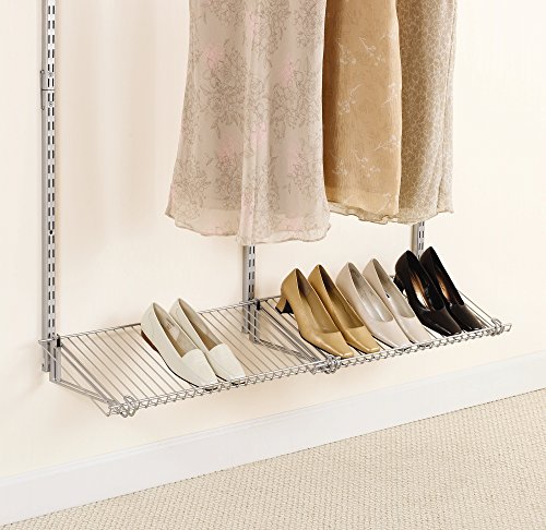 Rubbermaid Configurations - Kit de estanterías para Armario Personalizado, Titanio, 66 cm, FG3H9102TITNM