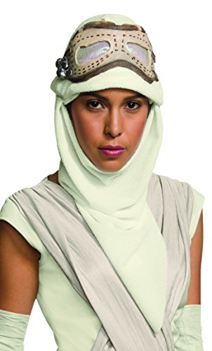 Rubies 's oficial adultos de oficial de Star Wars rey ojo máscara con capucha – Un tamaño