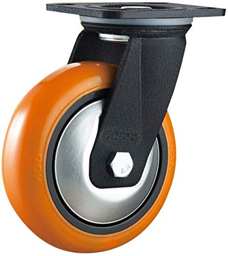 Ruedas para muebles Caster, Rueda universal Smooth resistente al desgaste doble rodamiento Diseño Anti-bobinado grueso de la placa inferior de poliéster amoníaco de las ruedas 3, 4 Estilos Tamaños XJJ