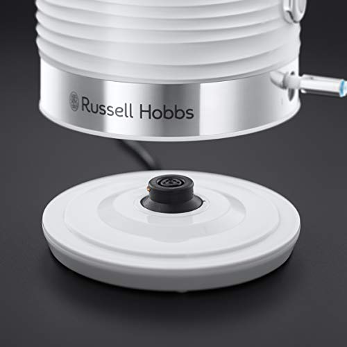 Russell Hobbs Inspire Blanco - Hervidor de Agua (Eléctrico, 17 l, 2400 W, Blanco) - ref. 24360-70