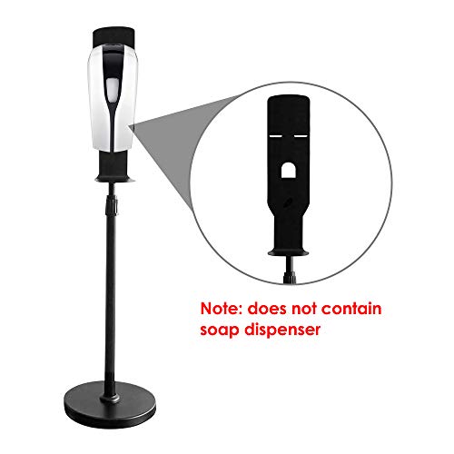 S SMAUTOP Soporte dispensador de jabón, Sistema automático de estación dispensadora de desinfectante de Manos Dispensador de rociado de líquido sin Contacto Soporte