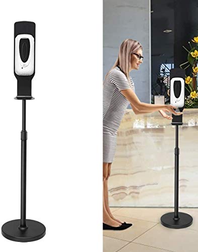 S SMAUTOP Soporte dispensador de jabón, Sistema automático de estación dispensadora de desinfectante de Manos Dispensador de rociado de líquido sin Contacto Soporte
