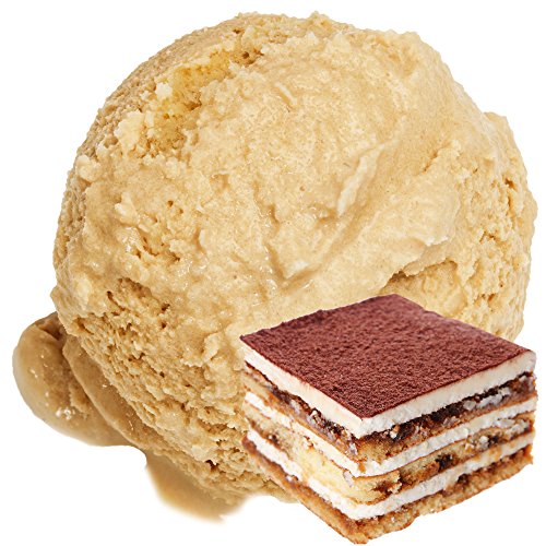 Sabor a Tiramisu 1 kg Polvo de hielo Gino Gelati Helado suave para su heladora
