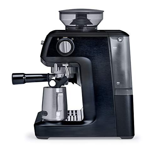 SAGE SES875 the Barista Express, Cafetera espresso, Cappuccinatore, 15 Bar, negro
