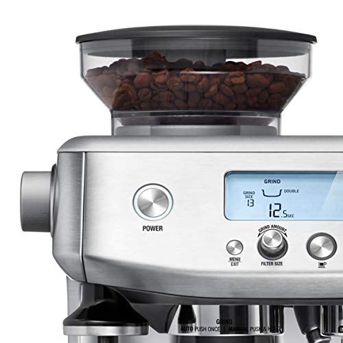 SAGE SES878BTR the Barista Pro, Cafetera espresso, Cappuccinatore, 15 Bar, Acero Inoxidable