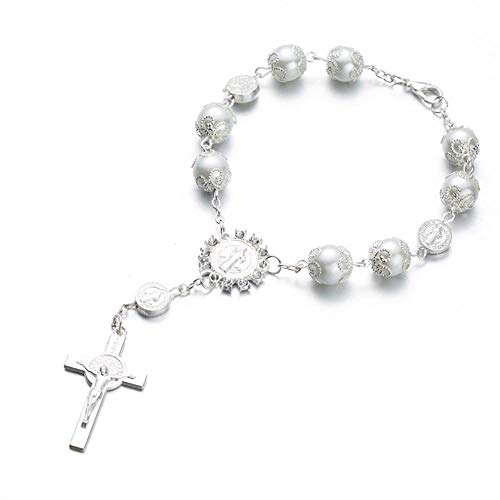 Sagrado Corazón de María Rosario Significa la Divina Misericordia de Jesús Guadalupe San Iconos religiosos Centro de Regalo,Blue