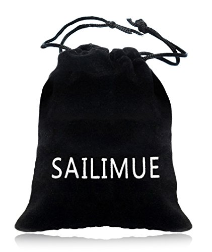 sailimue 9 Piezas Pulseras Hombre Mujer Unisex Pulseras Rojas Negro Azul Pulseras Amigas Mal de Ojo