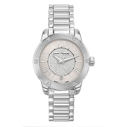 Saint Honoré Reloj Analogico para Mujer de Cuarzo con Correa en Acero Inoxidable 7511301LGPAN