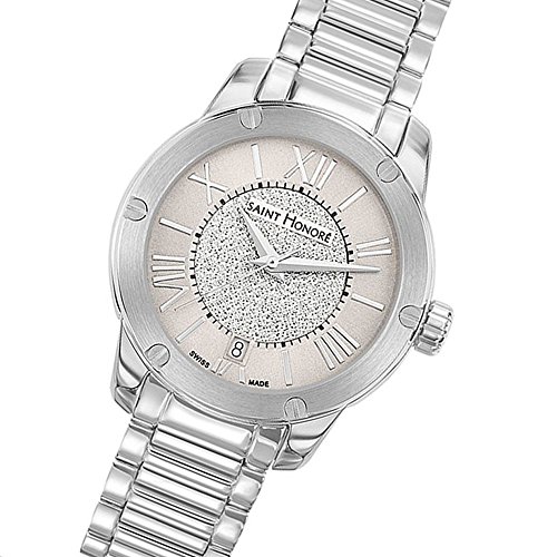 Saint Honoré Reloj Analogico para Mujer de Cuarzo con Correa en Acero Inoxidable 7511301LGPAN