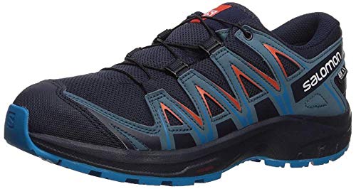 Salomon XA Pro 3D CSWP J, Zapatillas de Deporte Unisex Niños, Azul Navy Blazer Mallard Blue Hawaiian Surf, 37 EU