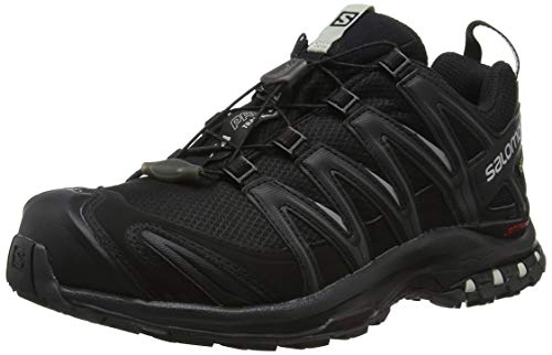 Salomon XA Pro 3D GTX W, Zapatillas de Trail Running para Mujer, Negro (Black/Black/Mineral Grey), 40 EU