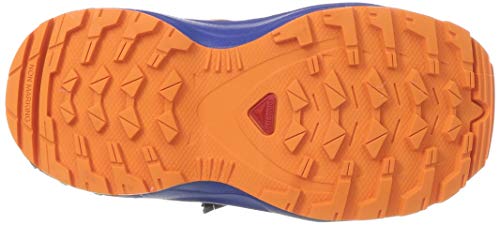 Salomon XA Pro 3D K, Zapatillas de Deporte Unisex Niños, Azul/Naranja (Medieval Blue/Mazarine Blue Wil/Tan), 27 EU
