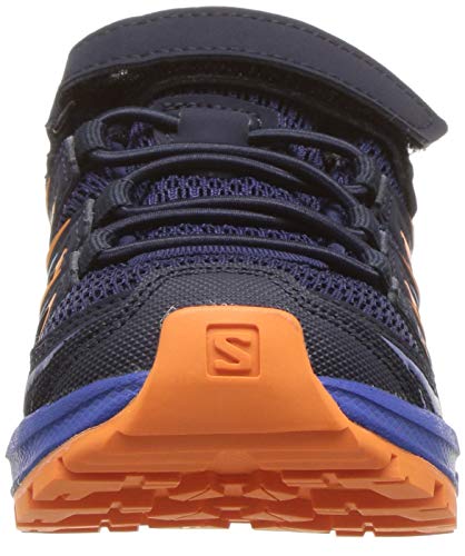 Salomon XA Pro 3D K, Zapatillas de Deporte Unisex Niños, Azul/Naranja (Medieval Blue/Mazarine Blue Wil/Tan), 27 EU