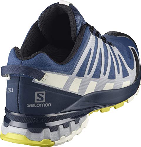 Salomon XA Pro 3D v8 GTX, Zapatillas de Trail Running para Hombre, Color: Azul (Dark Denim/Navy Blazer/Vanilla Ice), 45 1/3 EU