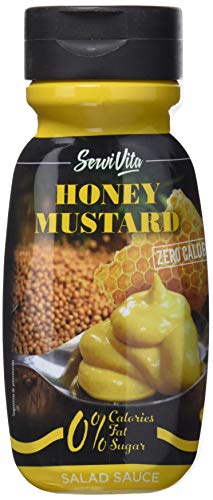 Salsa Mostaza y miel - 320 ml con todo el sabor y cero calorías