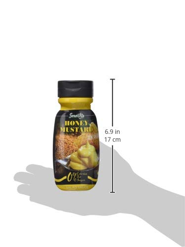 Salsa Mostaza y miel - 320 ml con todo el sabor y cero calorías