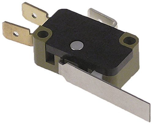 Sammic - Microinterruptor para lavavajillas SV-18H, SV-18, SB-23, S-21, S-23, SB-22 con palanca 1CO conector plano 6,3 mm 250 V