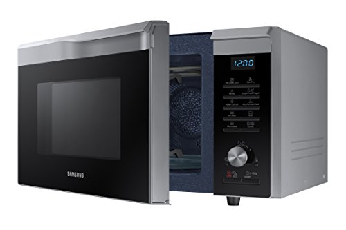 Samsung MC28M6075CS Encimera - Microondas (Encimera, Microondas combinado, 28 L, 900 W, Botones, Giratorio, Negro, Plata)