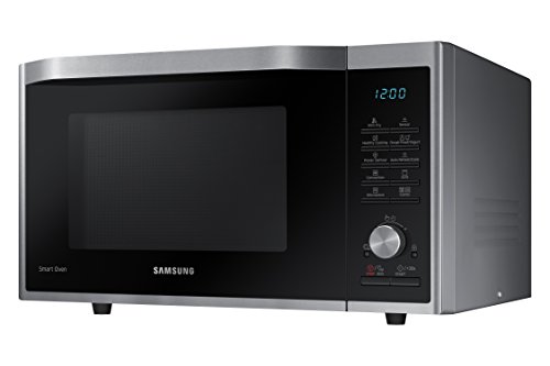 Samsung MC32J7055CT - Microondas con función de horno y grill, color negro y gris