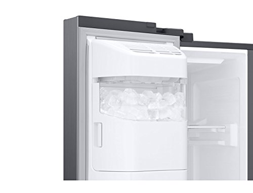Samsung RS68N8220S9 nevera puerta lado a lado Independiente Negro, Acero inoxidable 617 L A+ - Frigorífico side-by-side (Independiente, Negro, Acero inoxidable, Puerta americana, LED, R600a, Vidrio)
