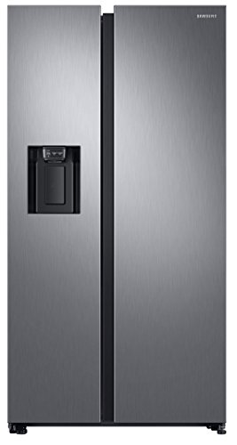 Samsung RS68N8220S9 nevera puerta lado a lado Independiente Negro, Acero inoxidable 617 L A+ - Frigorífico side-by-side (Independiente, Negro, Acero inoxidable, Puerta americana, LED, R600a, Vidrio)