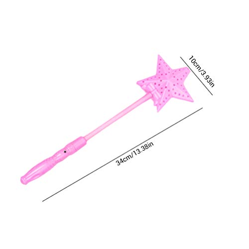 SAMTITY Varita mágica, Varitas Luminosas para Fiestas con luz LED Intermitente para Concierto mágico y Luminoso, varitas de Hadas, Barra Fluorescente