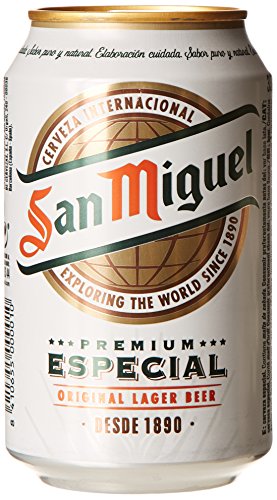 San Miguel Cerveza - Paquete de 24 x 330 ml - Total: 7920 ml